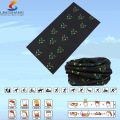 LSB-0209 Ningbo Lingshang 100% polyester multifunctional outdoor neck tube seamless Sport bandana custom scarf